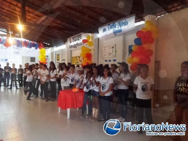 Escola Mega de Floriano realiza 1ª Gincana Literária.(Imagem:FlorianoNews)