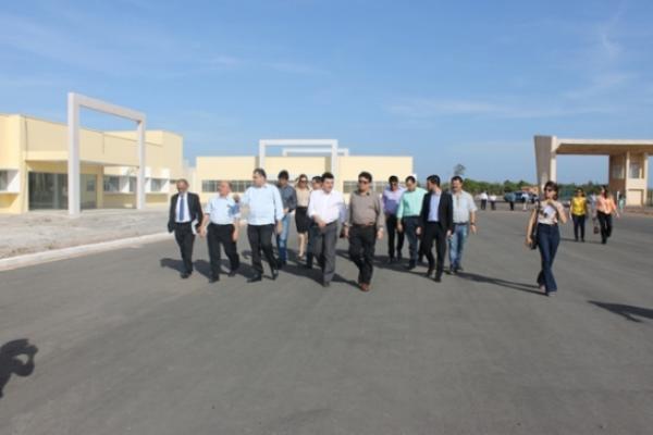 Visita técnica à ZPE Parnaíba.(Imagem:Ascom ZPE)