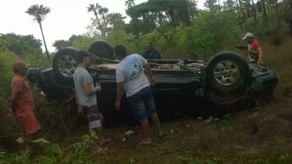 Acidente deixa um morto e dois feridos em Jerumenha.(Imagem:Internauta)