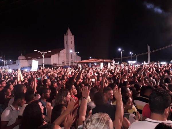 Show de Léo Magalhães marca o aniversário de Barão de Grajaú.(Imagem:Divulgação)