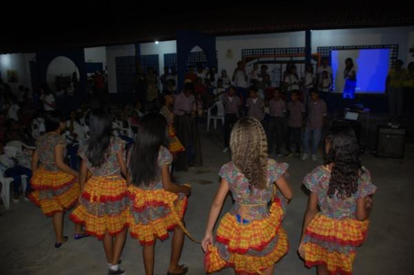 Reinaugurada a Escola Municipal Barjonas Lobão.(Imagem:Waldemir Miranda)