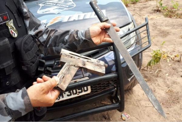 PM localiza desmanche em Timon com 5 motos roubadas.(Imagem:Polícia Militar)