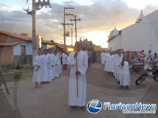 Católicos encerram festejos em louvor a Santo Antônio na cidade de Barão de Grajaú.(Imagem:FlorianoNews)