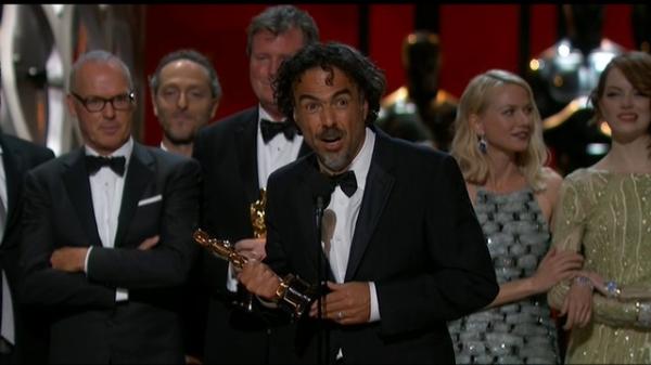 'Birdman' ganha Oscar de melhor filme, diretor e fica com 4 estatuetas.(Imagem:Globo.com)