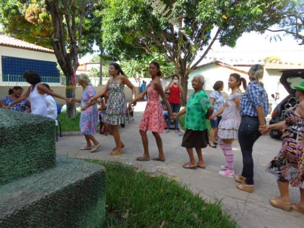 Unidade Básica de Saúde Theodoro Sobral promoveu festa junina.(Imagem:FlorianoNews)