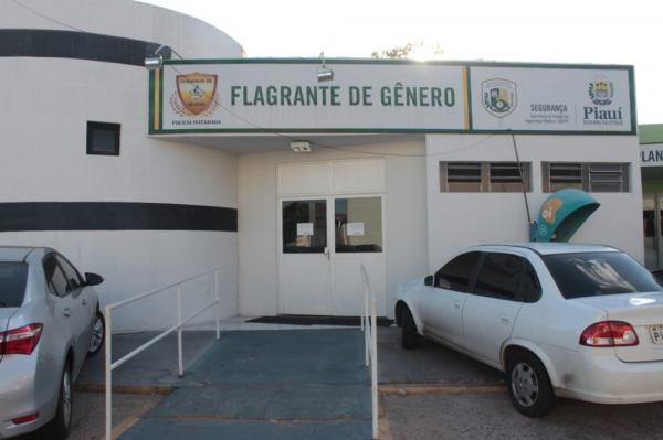 Central de Flagrante de Gênero de Teresina.(Imagem:José Marcelo/G1)
