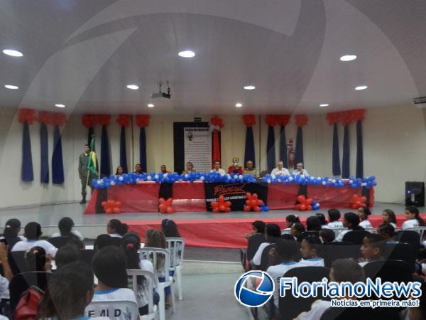 Polícia Militar realiza formatura do PROERD em Floriano.(Imagem:FlorianoNews)