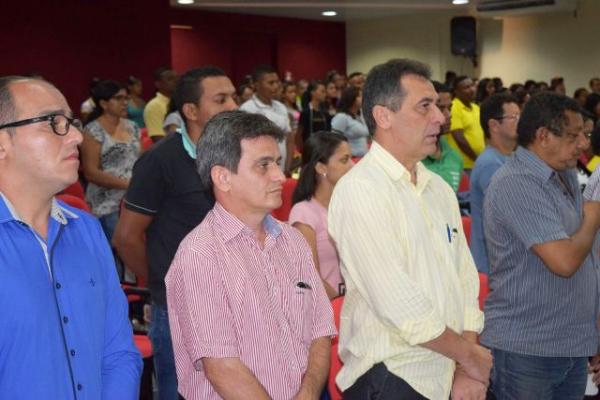 Prefeito Gilberto Júnior participa da aula inaugural do PROCAMPO.(Imagem:Waldemir Miranda)