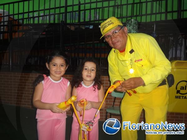 Feira de Conhecimentos abrilhanta comemoração alusiva da Escola Pequeno Príncipe.(Imagem:FlorianoNews)