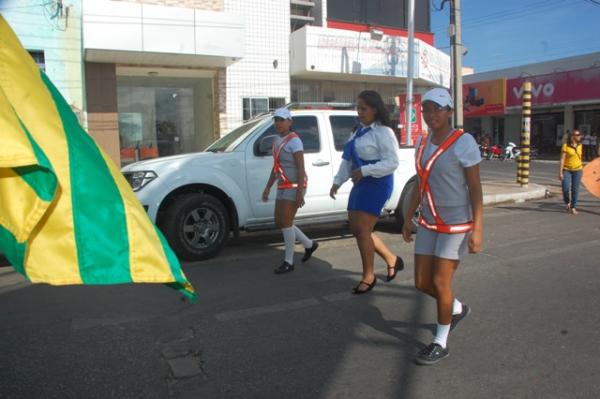 Prefeitura e SUTRAN fazem abertura da Semana Nacional do Trânsito em Floriano.(Imagem:Waldemir Miranda)