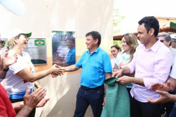 Wellington Dias entrega melhorias no Balneário Jenipapo em São João do Piauí.(Imagem:Marcelo Cardoso)