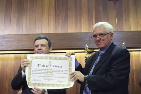 Desembargador recebe titulo de cidadania piauiense(Imagem:Alepi)
