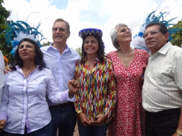 Roseana Sarney é recebida com festa em Barão de Grajaú.(Imagem:FlorianoNews)