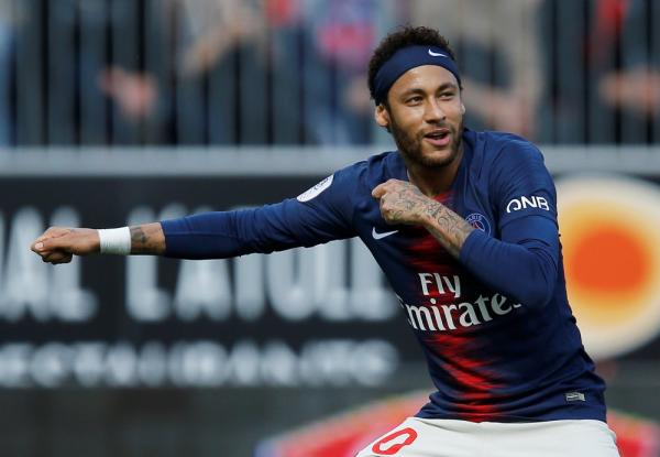 Neymar gol PSG Angers(Imagem:Reuters)