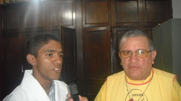 Wellington  Silva, Coordenador Regional  do grupo de coroinhas.(Imagem:FlorianoNews)
