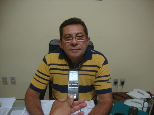 entrevista com prefeito de Barao de Grajau- Raimundo Silva(Imagem:redação)