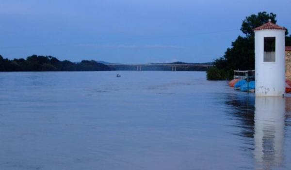 Enchente do Rio Parnaíba, em Floriano.(Imagem:Walter Mota)