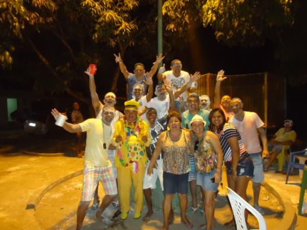 Longe da Avenida, amigos se divertem em blocos alternativos em Floriano.(Imagem:FlorianoNews)
