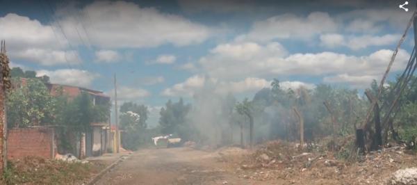 Piauí já registrou 382 focos de incêndio em terrenos e vegetação.(Imagem:Reprodução/TV Clube)