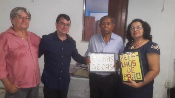 José Paraguassú, Prof. Daniel, José Bruno e Jusmária.(Imagem:José Paraguassú)