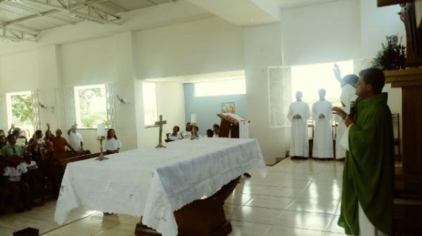 Missa do vaqueiro é celebrada nos festejos de Nossa Senhora do Desterro.(Imagem:FlorianoNews)