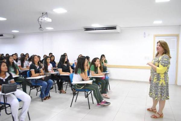 FAESF recebe estudantes da região de Floriano e apresenta proposta pedagógica.(Imagem:FAESF )