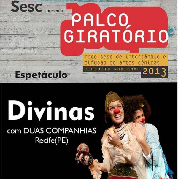 Palco Giratório apresentará o espetáculo 