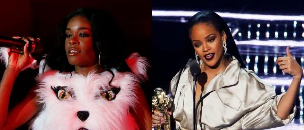 Após briga, Azealia Banks posta número de celular de Rihanna na web.(Imagem:Reuters)