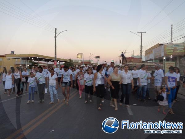 Diocese de Floriano realiza V Caminhada da Paz.(Imagem:FlorianoNews)