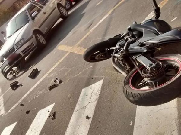 Motociclistas sao os que mais morrem no trânsito teresinense.(Imagem:Gabriel da Rocha Leal/Arquivo Pessoal)