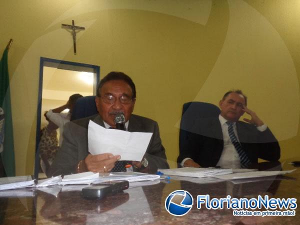 Vereador Carlos Antônio é eleito novo presidente. da Câmara de Floriano(Imagem:FlorianoNews)