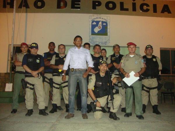 Polícias deflagram operação contra roubos e tráfico de drogas em Floriano.(Imagem:Jc24horas)