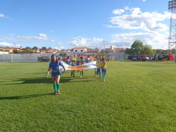 Abertura do Campeonato Florianense de Futebol Amador.(Imagem:FlorianoNews)