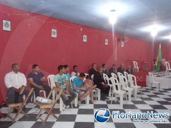 Loja Maçônica Acácia do Parnaíba realizou sessão pública.(Imagem:FlorianoNews)