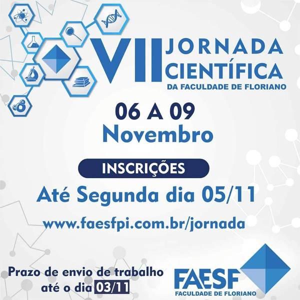 VII Jornada Científica da FAESF (Imagem:FAESF )