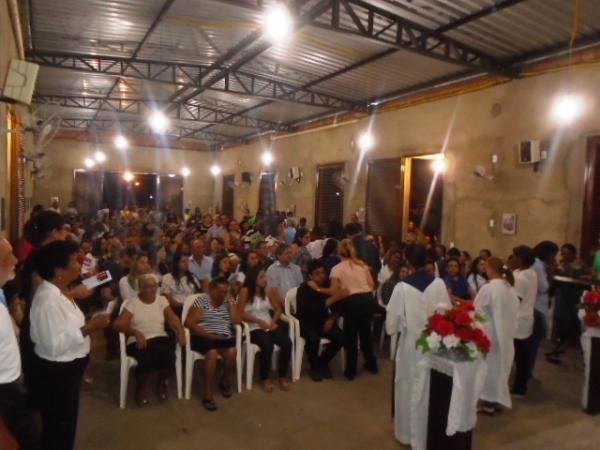 Missa de Sétimo Dia de João Pinto Filho lota igreja em Floriano.(Imagem:FlorianoNews)