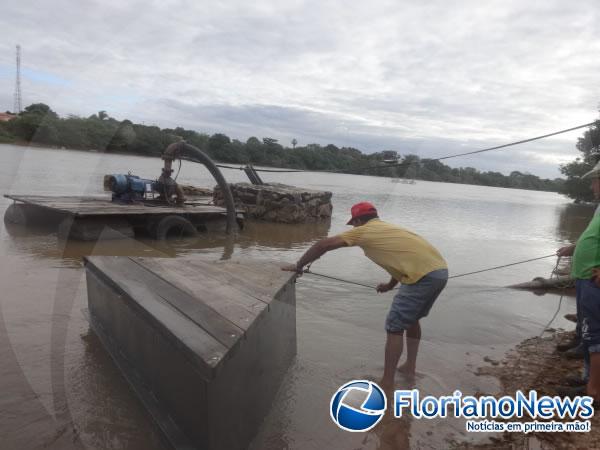 Realizada substituição de bomba de sucção por equipamento de maior vazão em Barão de Grajaú.(Imagem:FlorianoNews)