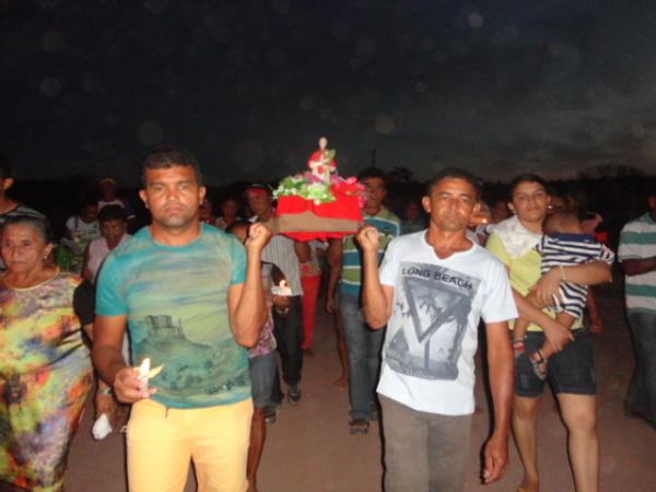 Festejo na localidade Rio Branco(Imagem:FlorianoNews)