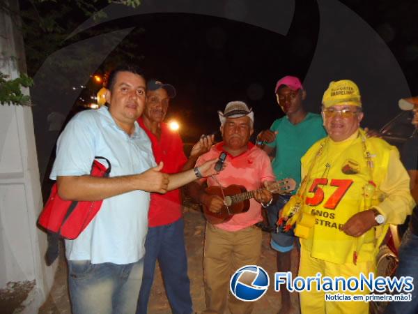 Devotos celebram o encerramento dos festejos de Nossa Senhora da Conceição na localidade Manga MA.(Imagem:FlorianoNews)