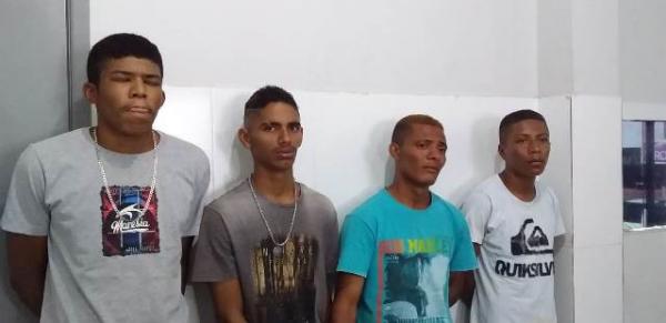 Polícia prende suspeitos de furtos em Floriano.(Imagem:Divulgação)