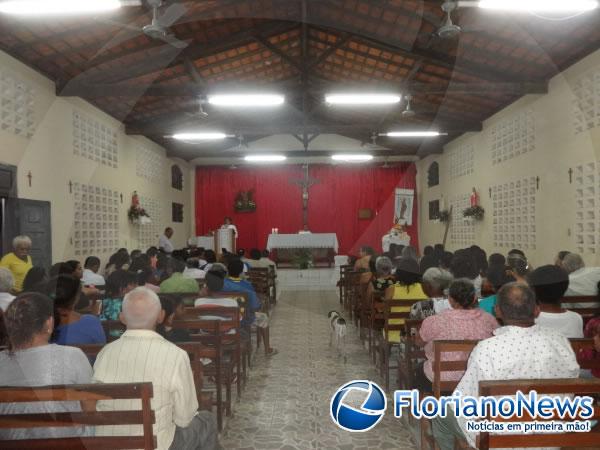 Procissão encerrou festejos de São João Batista no bairro Taboca.(Imagem:FlorianoNews)