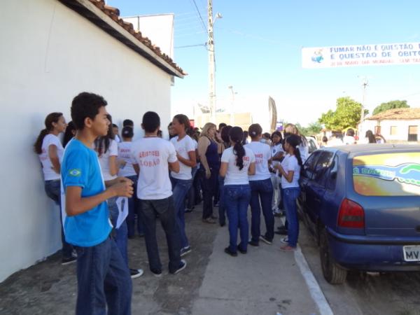 Barão de Grajaú realizou caminhada no Dia Mundial Sem Tabaco.(Imagem:FlorianoNews)