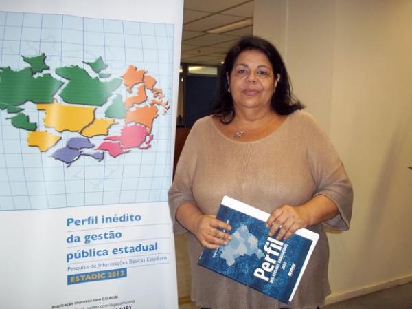 Vânia Maria Pacheco, pesquisadora do IBGE.(Imagem:Lilian Quaino/G1)