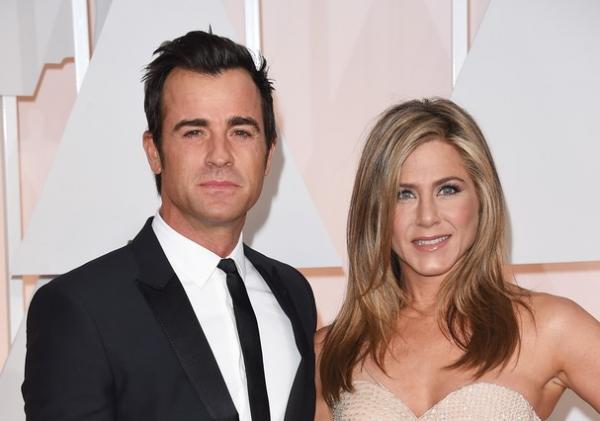 Justin Theroux e Jennifer Aniston(Imagem:Getty Images)