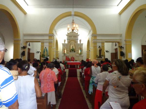 Encerrados festejos do Divino Espirito Santo na Paróquia São Pedro de Alcântara.(Imagem:FlorianoNews)