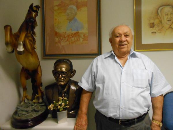 João Claudino chegou a Teresina em 1968 vindo do sertão da Paraíba(Imagem:Gilcilene Araújo/G1)