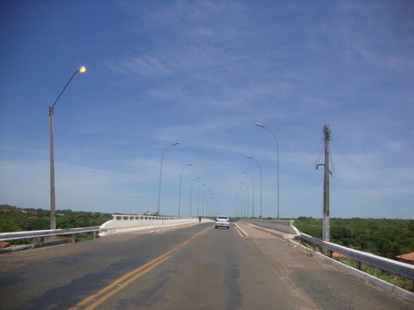 Ponte sobre o Rio Parnaiba(Imagem:redação)