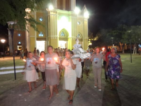 Procissão encerrou festejos de Nossa Senhora do Carmo em Floriano.(Imagem:FlorianoNews)