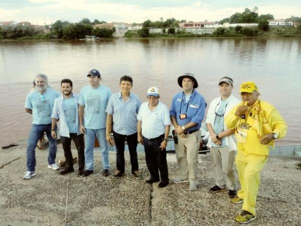 Codevasf discute navegabilidade do Rio Parnaíba com autoridades de Floriano.(Imagem:FlorianoNews)