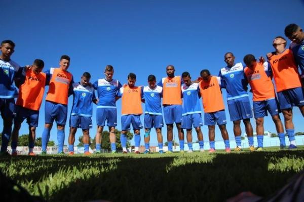 Altos em treino no estádio Felipão(Imagem:Luís Júnior)